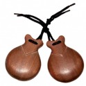CASTAÑUELA PULIDA CAOBA | Yuly