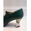 ZAPATO FLAMENCO VERDE TACON PINTADO A MANO
