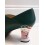 ZAPATO FLAMENCO VERDE TACON PINTADO A MANO