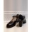 ZAPATO FLAMENCO PROFESIONAL HEBILLA PIEL NEGRO DE  BEGOÑA CERVERA