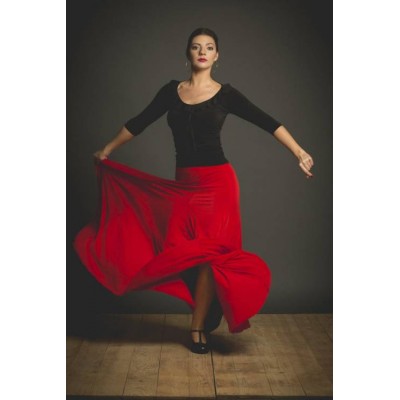 FALDA FLAMENCO ELASTICA 