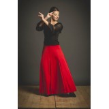 FALDA ENSAYO FLAMENCO GODETS | Yuly