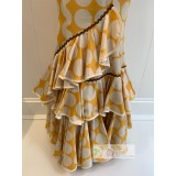 VESTIDO FLAMENCA LUNARES BEIS | Yuly