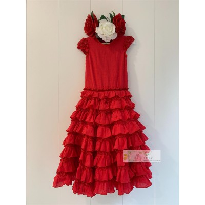 VESTIDO NIÑA TIPO CANASTERO | Yuly