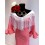 VESTIDO FLAMENCA BLANCO LUNAR ROJO | Yuly