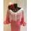 VESTIDO FLAMENCA BLANCO LUNAR ROJO | Yuly