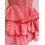 VESTIDO FLAMENCA BLANCO LUNAR ROJO | Yuly