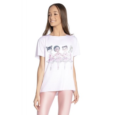 CAMISETA BAILARINAS SO DANÇA | Yuly