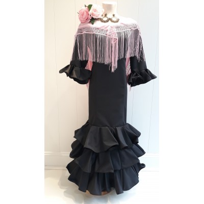 VESTIDO FLAMENCA NEGRO | Yuly