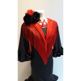 VESTIDO FLAMENCA NEGRO | Yuly