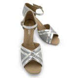 SANDALIA LATINO PLATA BRILLANTE CAPEZIO | Yuly