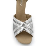 SANDALIA LATINO PLATA BRILLANTE CAPEZIO | Yuly