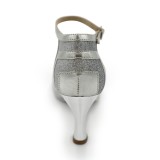 SANDALIA LATINO PLATA BRILLANTE CAPEZIO | Yuly