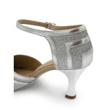 SANDALIA LATINO PLATA BRILLANTE CAPEZIO | Yuly
