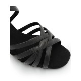 SANDALIA TIRAS NEGRAS TACON BAJO CAPEZIO