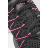 SNEAKER NEGRO LÍNEAS FUCSIAS BLOCH