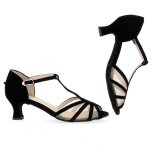 ZAPATO BAILE KARMINA TACÓN 5 CM MERLET | Yuly