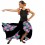 FALDA FLAMENCO GODETS ESTAMPADOS EN TONO FUCSIA | Yuly