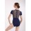MAILLOT DORA MARINO MANGA CORTA INTERMEZZO | Yuly