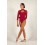 MAILLOT LUCIENNE BURGUNDY BALLET ROSA