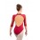 MAILLOT LUCIENNE BURGUNDY BALLET ROSA
