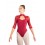 MAILLOT LUCIENNE BURGUNDY BALLET ROSA