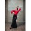 FALDA FLAMENCO VOLUTA CON CINTURILLA FAJÍN