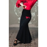 FALDA FLAMENCO VOLUTA CON CINTURILLA FAJÍN | Yuly