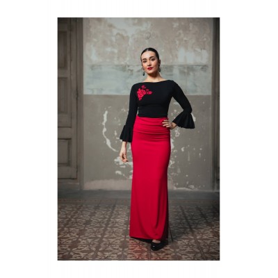 CUERPO FLAMENCO CON VOLANTE EN MANGA | Yuly