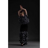 FALDA FLAMENCO VOLANTES LUNARES ZAGRA | Yuly