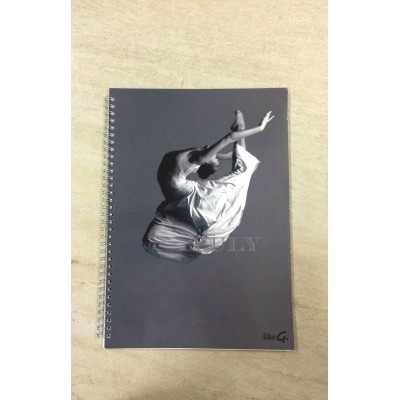 CUADERNO A4 CON ESPIRAL FOTO BAILARINA