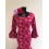 VESTIDO FLAMENCA LUNARES LILAS Y MORADOS | Yuly